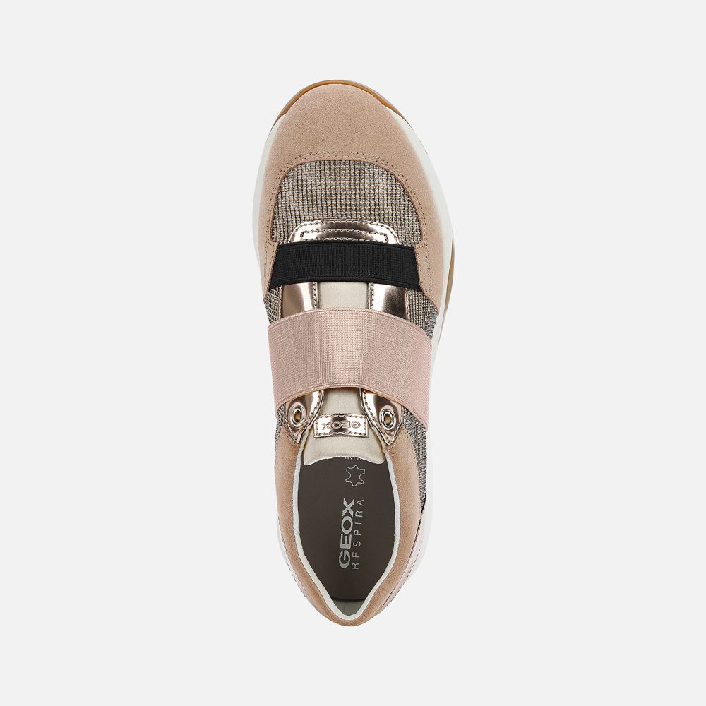 Geox Bayan Spor Ayakkabı Haki - Suzzie - WTE-769423